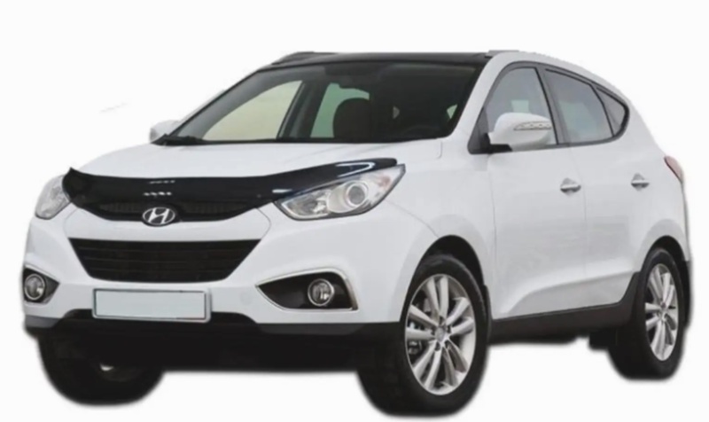 Спойлер на капот Hyundai Tucson 2011